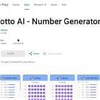 algorithm lottery number generator